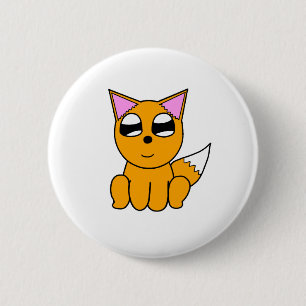 Zack Dragonblade Button - Bo the Fox