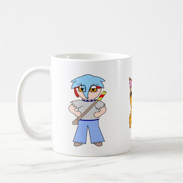 Zack Dragonblade Mug (Left)