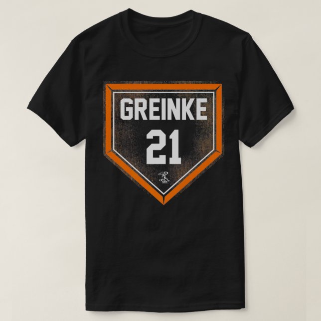Zack Greinke Home Plate Gameday Premium  T-Shirt (Design Front)