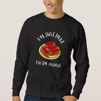 Zacusca Mamaliga Romanian Moldovian Romanian Food  Sweatshirt