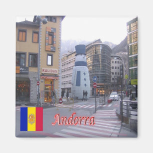 zAD004 - Andorra - Area's Leading - Christmas Magnet