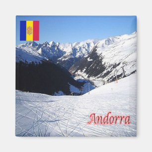 zAD013 GRAU ROIG Andorra - Fridge Magnet