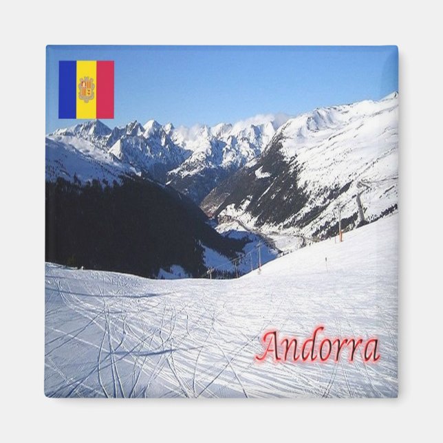 zAD013 GRAU ROIG Andorra - Fridge Magnet (Front)