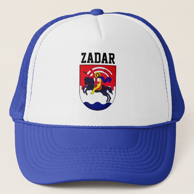 Zadar coat of arms (Croatia) Trucker Hat (Front)