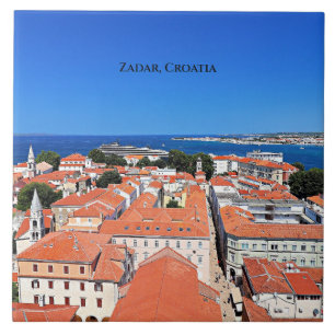 Zadar, Croatia landscape Tile