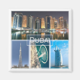 zAE004 DUBAI, United Arab Emirates, Uae, Fridge Magnet