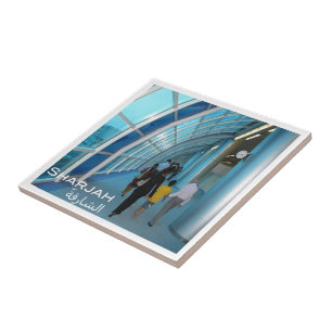 zAE019 SHARJAH INTERNATIONAL AIRPORT, UAE, Tile