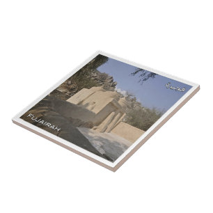 zAE029 FUJAIRAH AL BADIYAH mosque, UAE, Fridge Tile