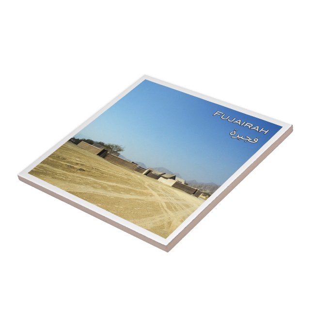 zAE032 FUJAIRAH heritage village, UAE Asia Tile (Side)