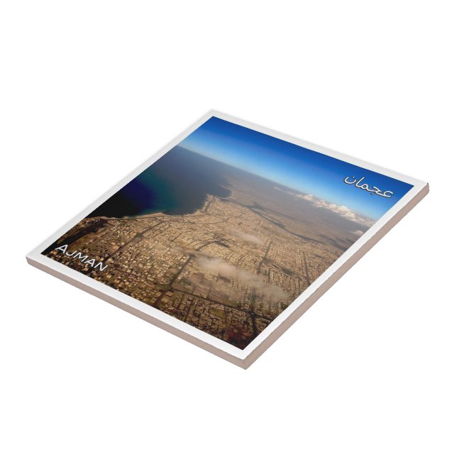 zAE051 AJMAN city, United Arab Emirates, Tile (Side)