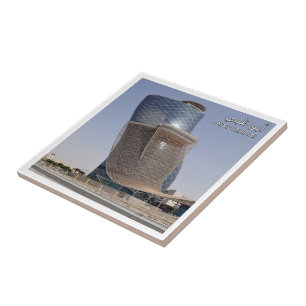zAE057 CAPITAL GATE Abu Dhabi, UAE, Asia Tile