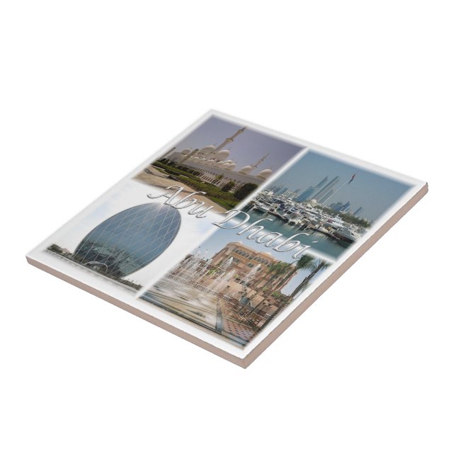 zAE062 ABU DHABI, United Arab Emirates, Tile (Side)