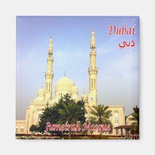 zAE069 DUBAI Jumeirah Mosque, UAE, Asia, Fridge Magnet