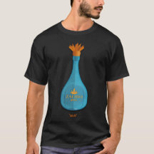 Zafiro Anejo – Fan Art Tee with Tequila Bottle
