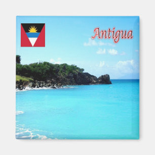 zAG011 ANTIGUA, Antigua and Barbuda, Fridge Magnet