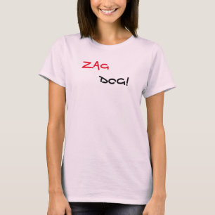 Zag Dog Brand Pink T-Shirt