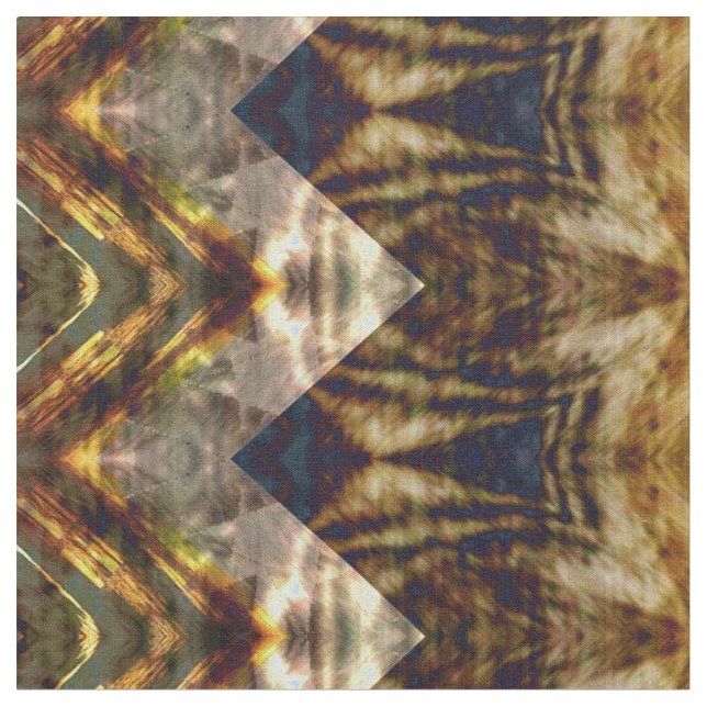 zag-zig brown dark fabric (Close Up)