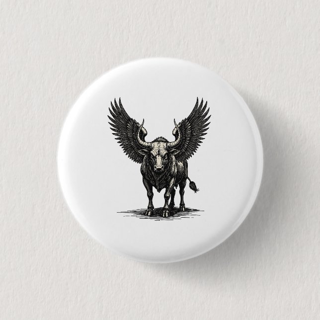 Zagan Unleashed 3 Cm Round Badge (Front)