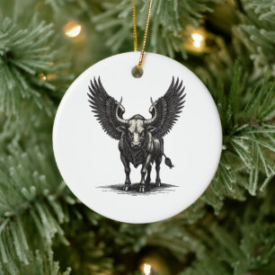 Zagan Unleashed Ceramic Tree Decoration