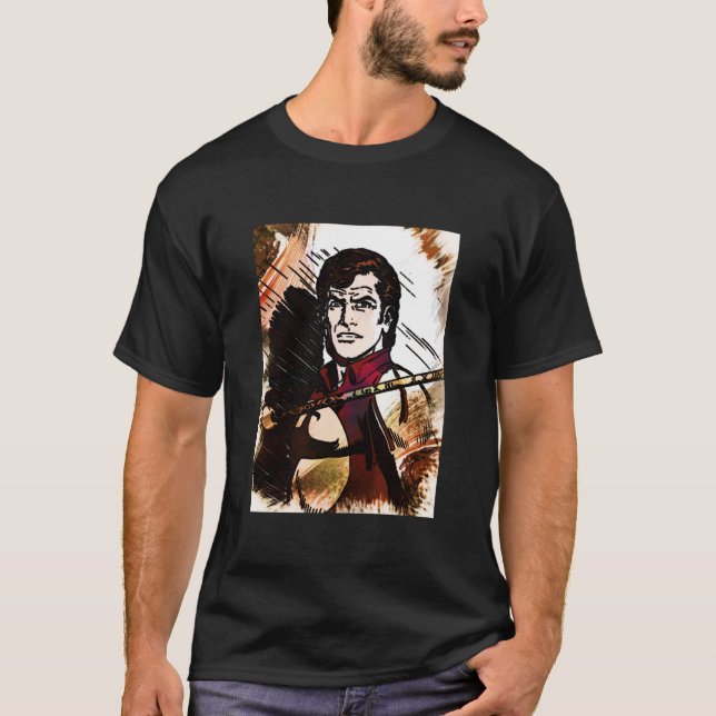 ZAGOR Comic Book HERO Custom Artwork Classic  T-Shirt (Front)