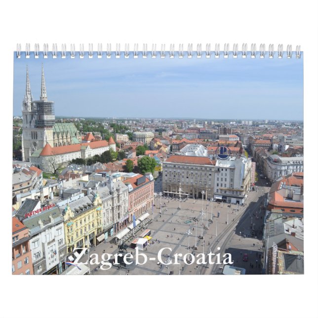 Zagreb-Croatia Calendar (Cover)
