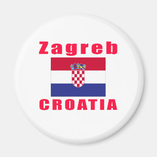 Zagreb Croatia capital designs Magnet