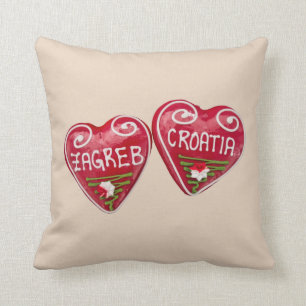 Zagreb, Croatia Cushion