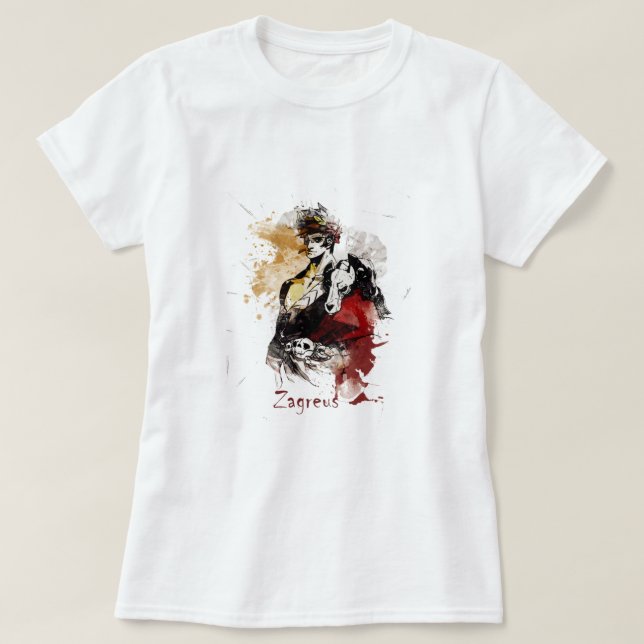 Zagreus - Hades *painting* T-Shirt (Design Front)
