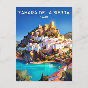 Zahara de la Sierra Spain Postcard