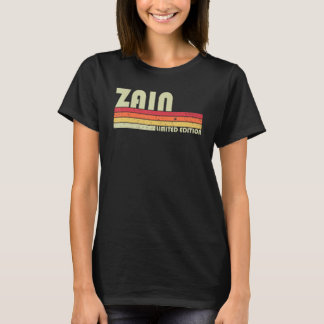 ZAIN Gift Name Personalised Funny Retro Vintage Bi T-Shirt