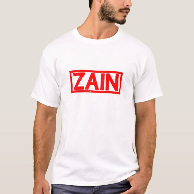 Zain Stamp T-Shirt (Front)