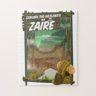 Zaïre african adventure jigsaw puzzle