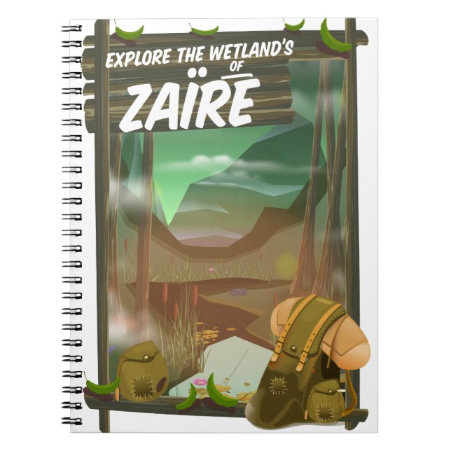 Zaïre african adventure notebook (Front)