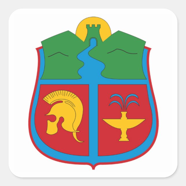 Zaječar Square Sticker (Front)