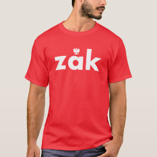 ZAK Polish Last Name Tshirt