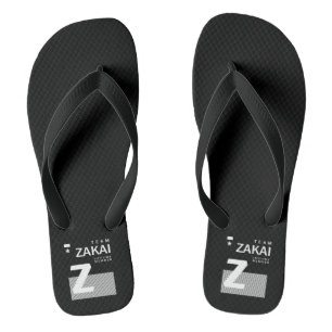 Zakai Personalised Name Birthday Flip Flops