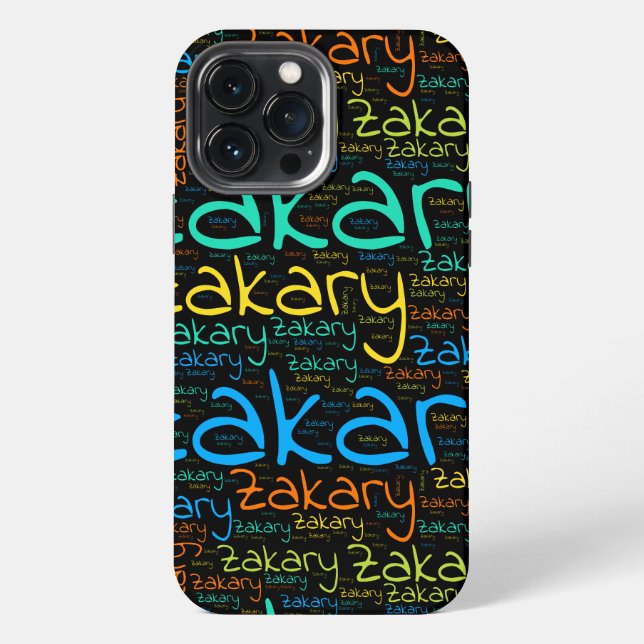 Zakary iPhone Case (Back)