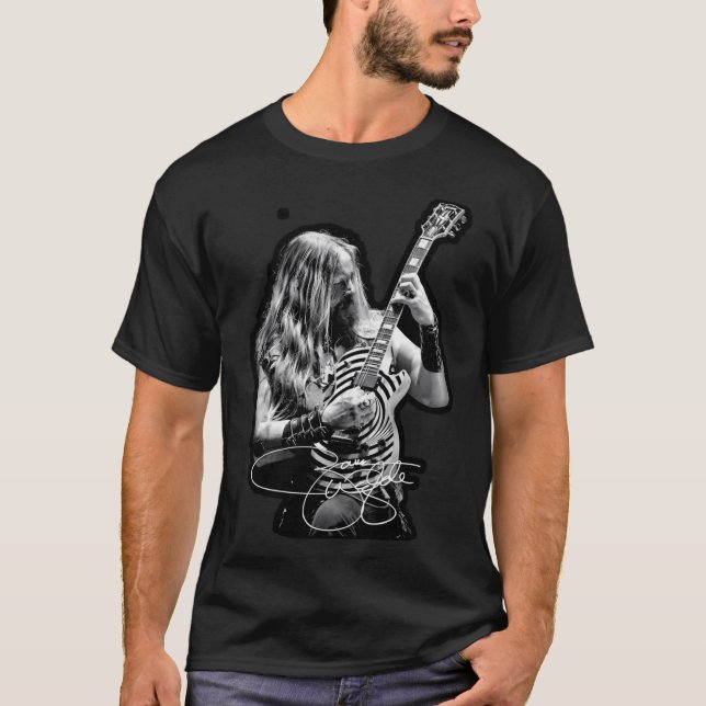Zakk Wylde American Guitarist Singer And Songwrite T-Shirt (Front)