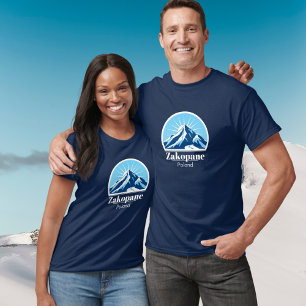 Zakopane Poland Tatra ski resort clothing T-Shirt