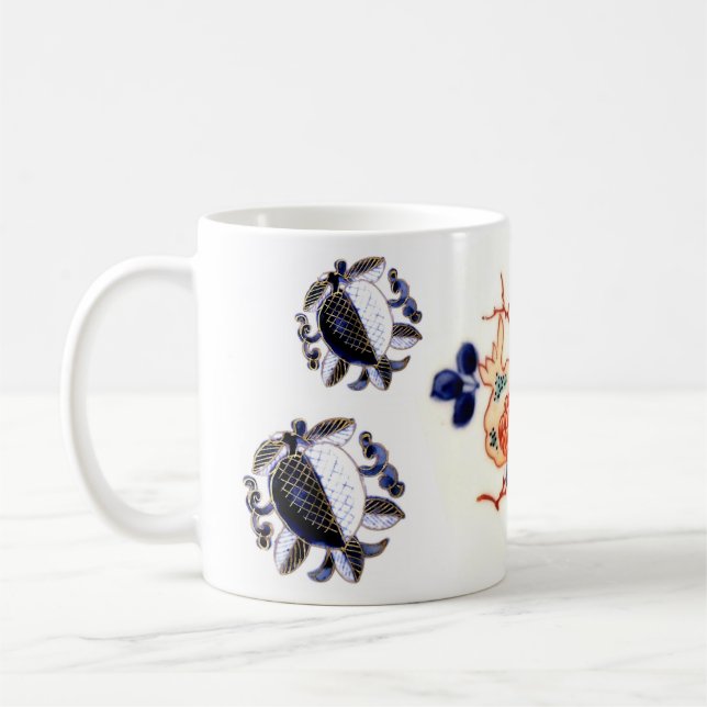 Zakuro - Imari Yaki Coffee Mug (Left)