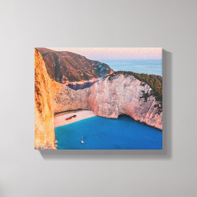 Zakynthos, Greece. Canvas Print (Front)
