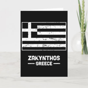 Zakynthos Greece - Ionian Greek Island Zakynthos  Card