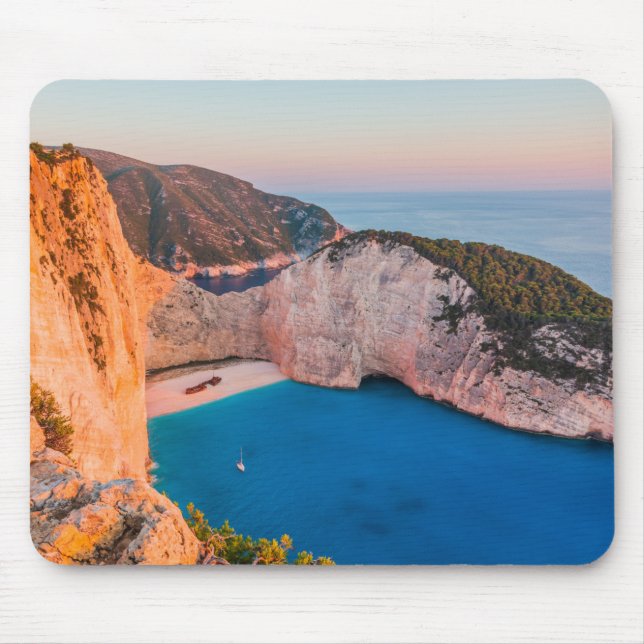 Zakynthos, Greece. Mouse Mat (Front)