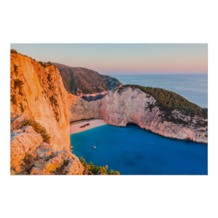 Zakynthos, Greece. Poster