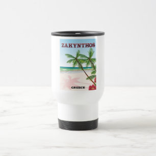 Zakynthos Greece travel poster Mug