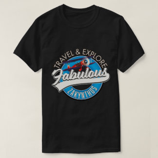 Zakynthos logo in a beautiful retro style. T-Shirt