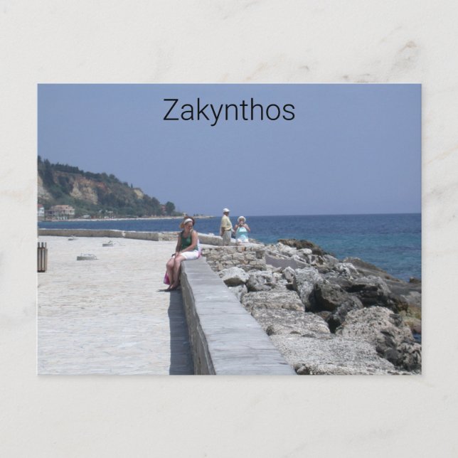 Zakynthos Postcard (Front)