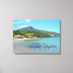 Zakynthos wall canvas print