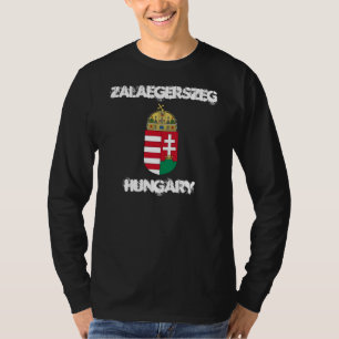 Zalaegerszeg, Hungary with coat of arms T-Shirt