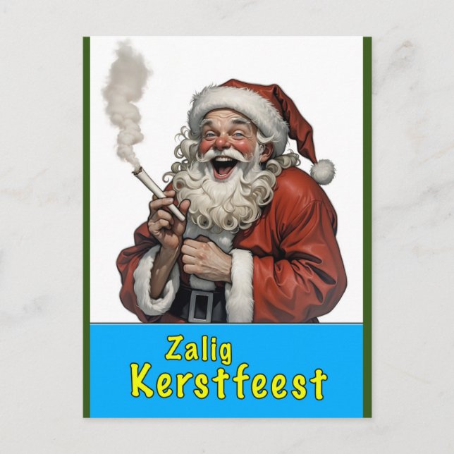 zalig kerstfeest postcard (Front)